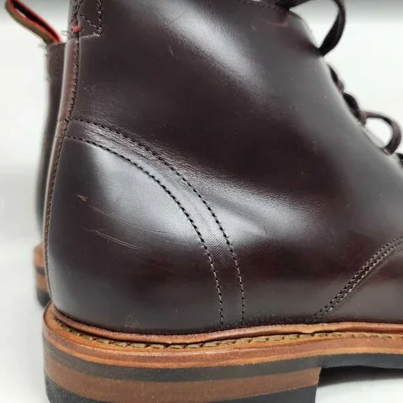 Men's 8 3E Allen Edmonds Patton weatherproof oxford bootsbrown 8 X-Wide